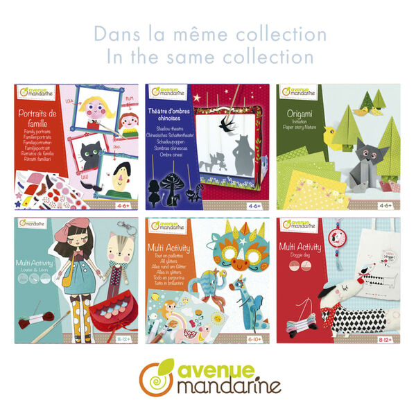 Avenue Mandarine Bo&icirc;te cr&eacute;ative Aquarium Stickers
