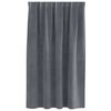 vidaXL Rideaux occultants 2 pcs Gris clair 140 x 140 cm Velours