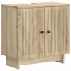vidaXL Meuble sous Lavabo de Salle de Bain EDE Ch&ecirc;ne Sonoma