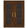 vidaXL Armoire murale ch&ecirc;ne marron 69,5x34x90 cm
