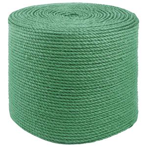 vidaXL Corde en Jute Vert Jute 100% Tossa