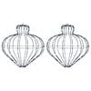 vidaXL Lumi&egrave;re de finial de No&euml;l 2 pc 384 LED Blanc froid