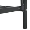 vidaXL Cadre de lit superposé sans matelas noir 140x200 cm/90x200 cm