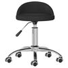 vidaXL Tabouret de massage Noir Similicuir