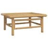 vidaXL Table de jardin 65x55x30 cm bambou