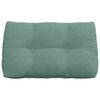 vidaXL Coussin de Dos Vert Mer 80 x 24 x 50 cm Velours