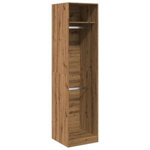 vidaXL Garde-robe ch&ecirc;ne artisanal 50x50x200 cm bois d'ing&eacute;nierie