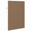 vidaXL Store enrouleur avec des rideaux Marron 140 x 220 cm Bambou