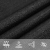 vidaXL Voile d'ombrage 160 g/m&sup2; Noir 4,5x4,5 m PEHD