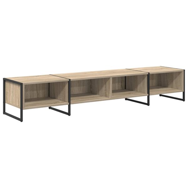 vidaXL Meuble TV Sonoma 170,5 x 36 x 30,5 cm Bois d'ingénierie