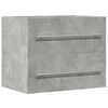 vidaXL Armoire d'&eacute;vier Gris b&eacute;ton 60x38,5x48 cm Agglom&eacute;r&eacute;