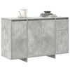 vidaXL Buffet Gris b&eacute;ton 120 x 41 x 75 cm Bois d'ing&eacute;nierie