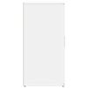 vidaXL Buffets 2 pcs blanc 59x39x80 cm bois d'ingénierie