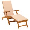 vidaXL Chaise longue inclinable et pliable 55 x 146 x 91 cm
