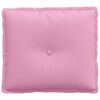 vidaXL Coussin de Dos Rose 50 x 19 x 45 cm tissu