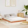 vidaXL Cadre de lit sans matelas cire marron 160x200cm bois pin massif