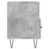 vidaXL Meuble TV Gris b&eacute;ton 80x36x50 cm Bois d'ing&eacute;nierie