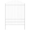 vidaXL Cl&ocirc;ture de jardin WOERDEN 4 pc 170 x 225 cm Blanc