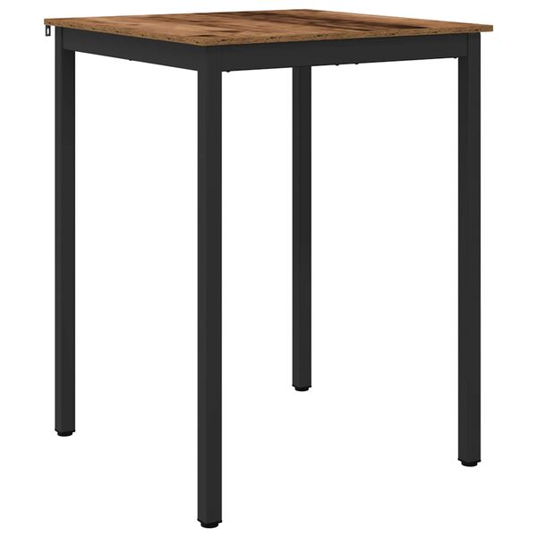 vidaXL Table de salle &agrave; manger / Table de repas Bois d'ing&eacute;nierie