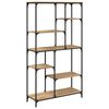 vidaXL &Eacute;tag&egrave;re 5 niveaux 99 x 35,5 x 176 cm Bois d'ing&eacute;nierie