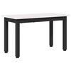 vidaXL Table basse Blanc 60 x 30 x 36 cm Bois de pin massif
