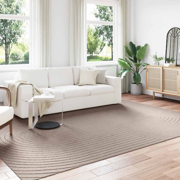 vidaXL Tapis de surface Rectangulaire Beige 280 x 200 cm