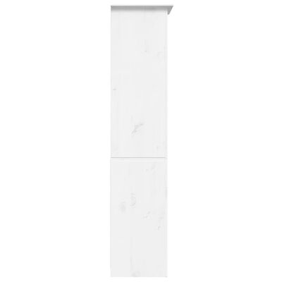 vidaXL Bibliothèque BODO blanc 82x40x173 cm bois pin massif 5 niveaux