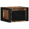 vidaXL Table de chevet multicolore 40x35x25 cm bois de r&eacute;cup&eacute;ration
