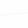 vidaXL Remplacement de lambrequin Blanc 580 x 20 cm Polyester