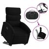 vidaXL Fauteuil inclinable &eacute;lectrique noir tissu