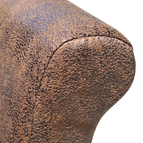 vidaXL Chaises à manger lot de 6 marron similicuir