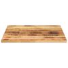 vidaXL Dessus de table 80x80x1,5 cm carr&eacute; bois massif de manguier brut