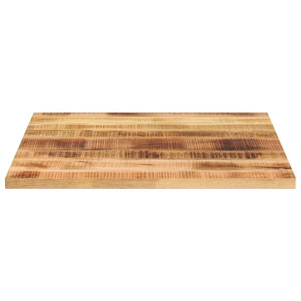 vidaXL Dessus de table 80x80x1,5 cm carr&eacute; bois massif de manguier brut