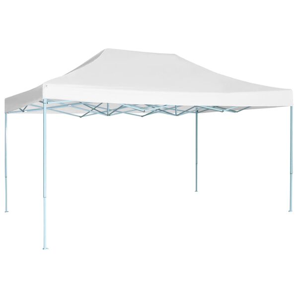 vidaXL Tente de r&eacute;ception pliable 3x4,5 m Blanc