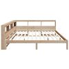 vidaXL Lit bibliothèque sans matelas 180x200 cm bois massif de pin
