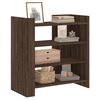 vidaXL Buffet ch&ecirc;ne marron 73,5x35x75 cm bois d'ing&eacute;nierie