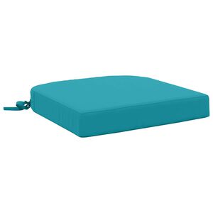 vidaXL Coussin de si&egrave;ge en 1 pi&egrave;ce SOEST 100 % polyester Turquoise