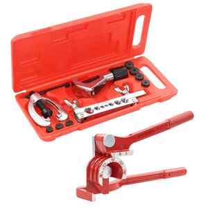 vidaXL Bo&icirc;te &agrave; outils avec une pince &agrave; cintrer