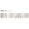 vidaXL Bordure de Pelouse 10 pcs Argent 100 x 0.05 x 20 cm