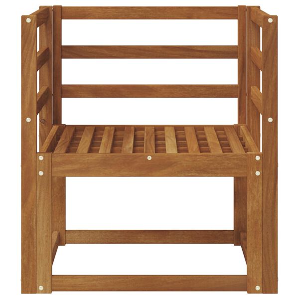 vidaXL Canap&eacute; d&rsquo;ext&eacute;rieur Bois d'Acacia Massif Naturel