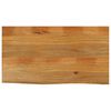 vidaXL Dessus de table &agrave; bord vivant 110x60x2,5cm bois massif manguier