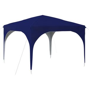 vidaXL Tente de f&ecirc;te pop-up 290 x 290 x 245 cm Bleu