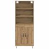 vidaXL Haut Armoire 2 pcs Ch&ecirc;ne artisanal Bois d'ing&eacute;nierie