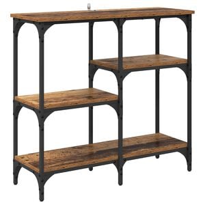 vidaXL Table console Bois Ancien 80 x 29 x 75 cm Bois d'ing&eacute;nierie