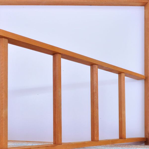 vidaXL Cage &agrave; oiseaux Bois 65 x 63 x 165 cm