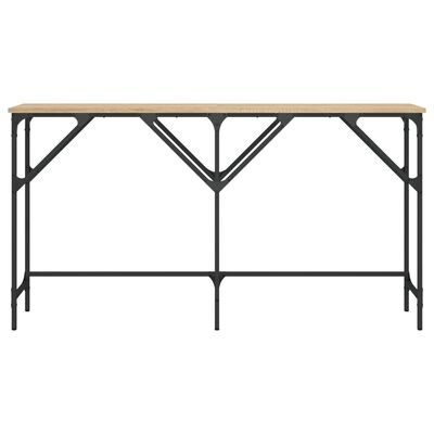 vidaXL Table console chêne sonoma 140x29x75 cm bois d'ingénierie