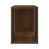 vidaXL Meuble TV Chêne marron 60x24x32 cm Bois d'ingénierie