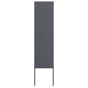 vidaXL &Eacute;cran de confidentialit&eacute; de jardin Anthracite 32 x 140 cm