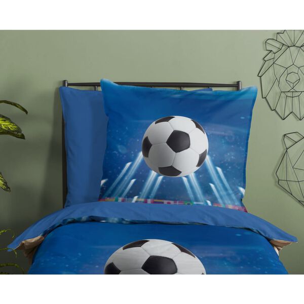 Good Morning Housse de couette pour enfants Goal 135x200 cm