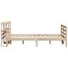 vidaXL Cadre de lit sans matelas 140x200 cm bois massif de pin